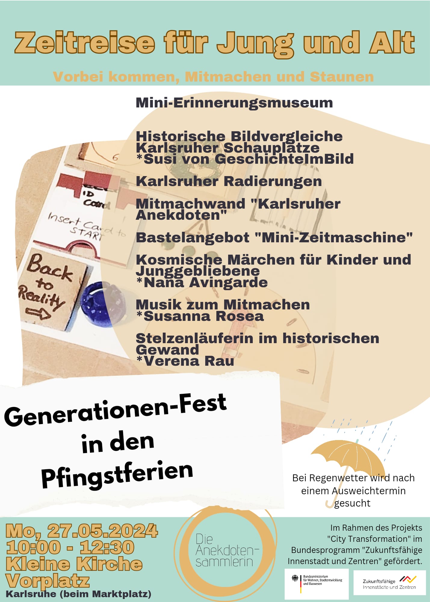Generationen-Fest „Zeitreise für Jung und Alt“