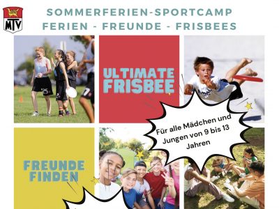 Ultimate Frisbee: Jugend-Sommercamp