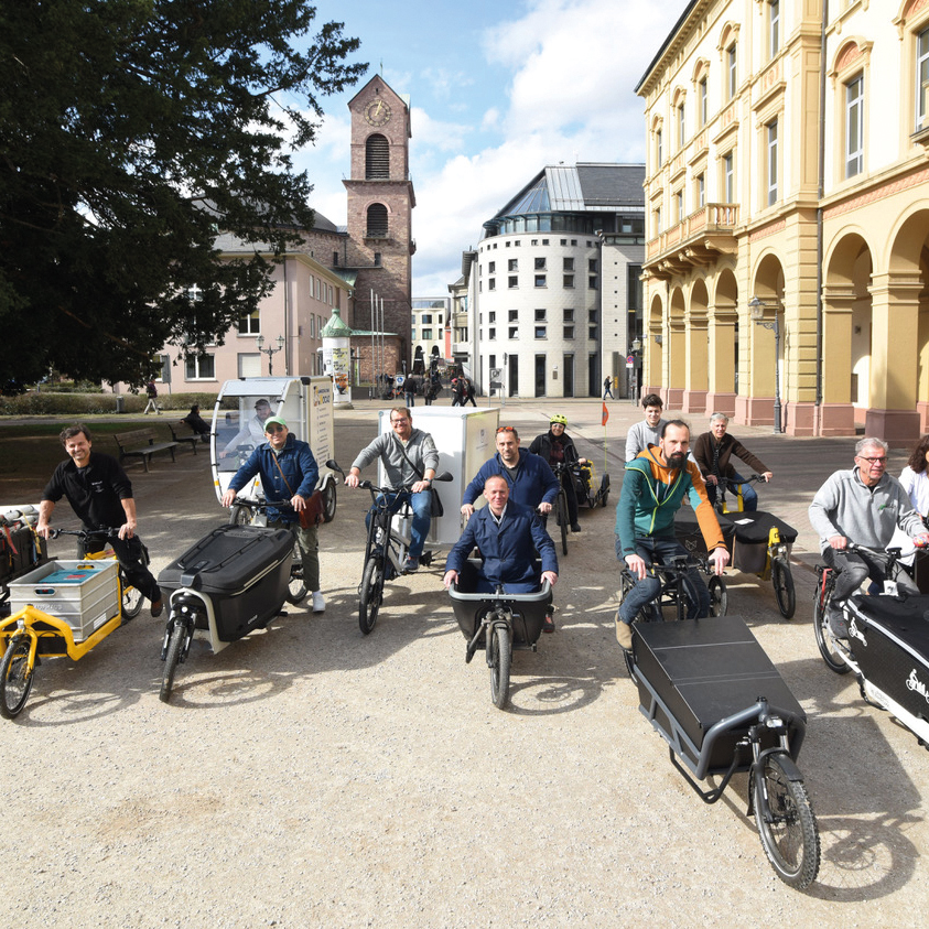 Karlsruhe fördert auch 2024 wieder E-Lastenräder für Karlsruher Firmen