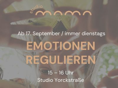 Emotionen regulieren (3 - 5 J.) + (6 - 8 J.) | Studio Mama