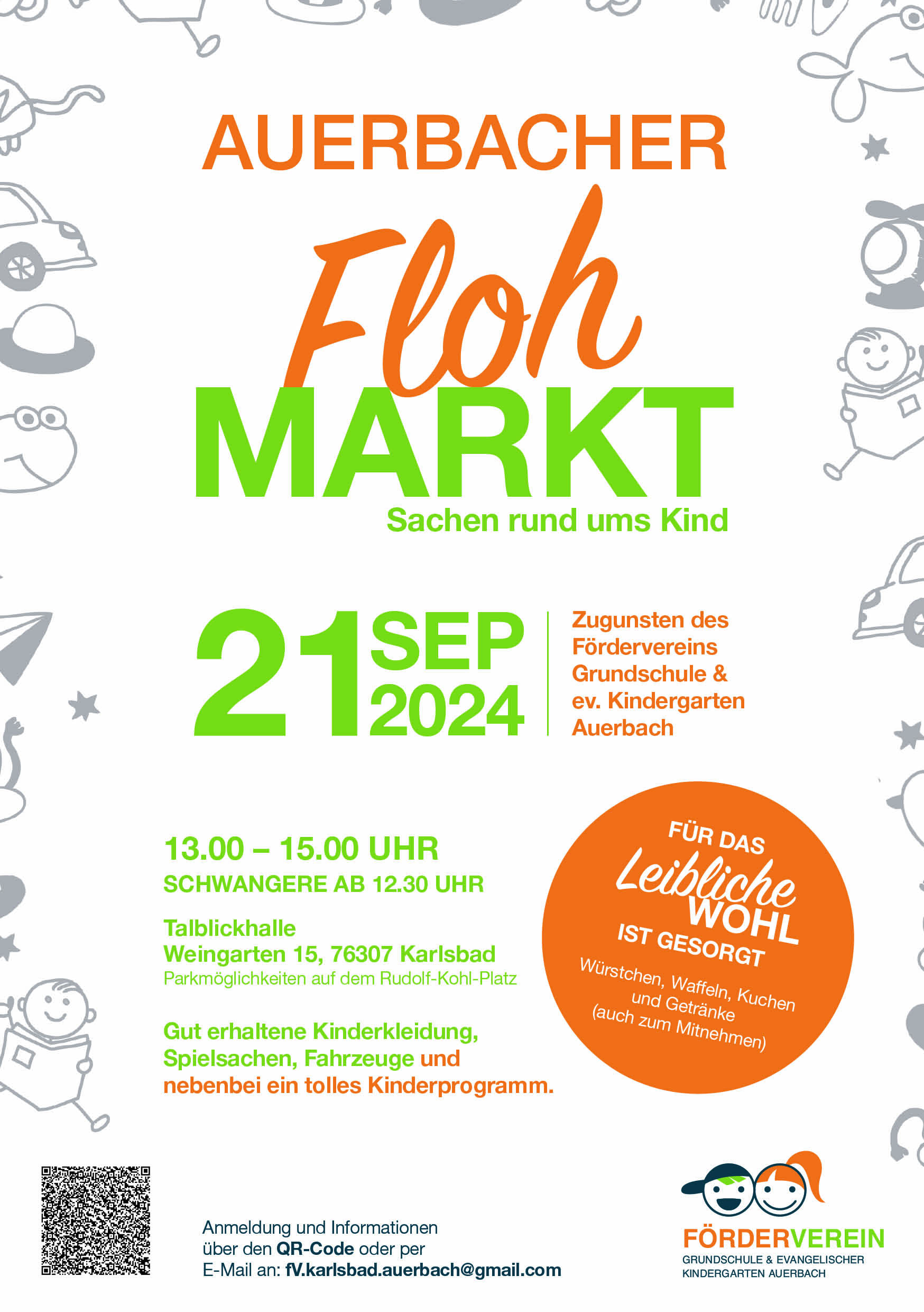 Auerbacher Flohmarkt „Sachen rund ums Kind“ | Karlsbad